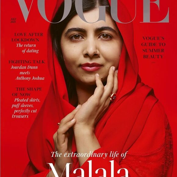 British Vogue Malala Cover July 2021 - Picture 1 of 11